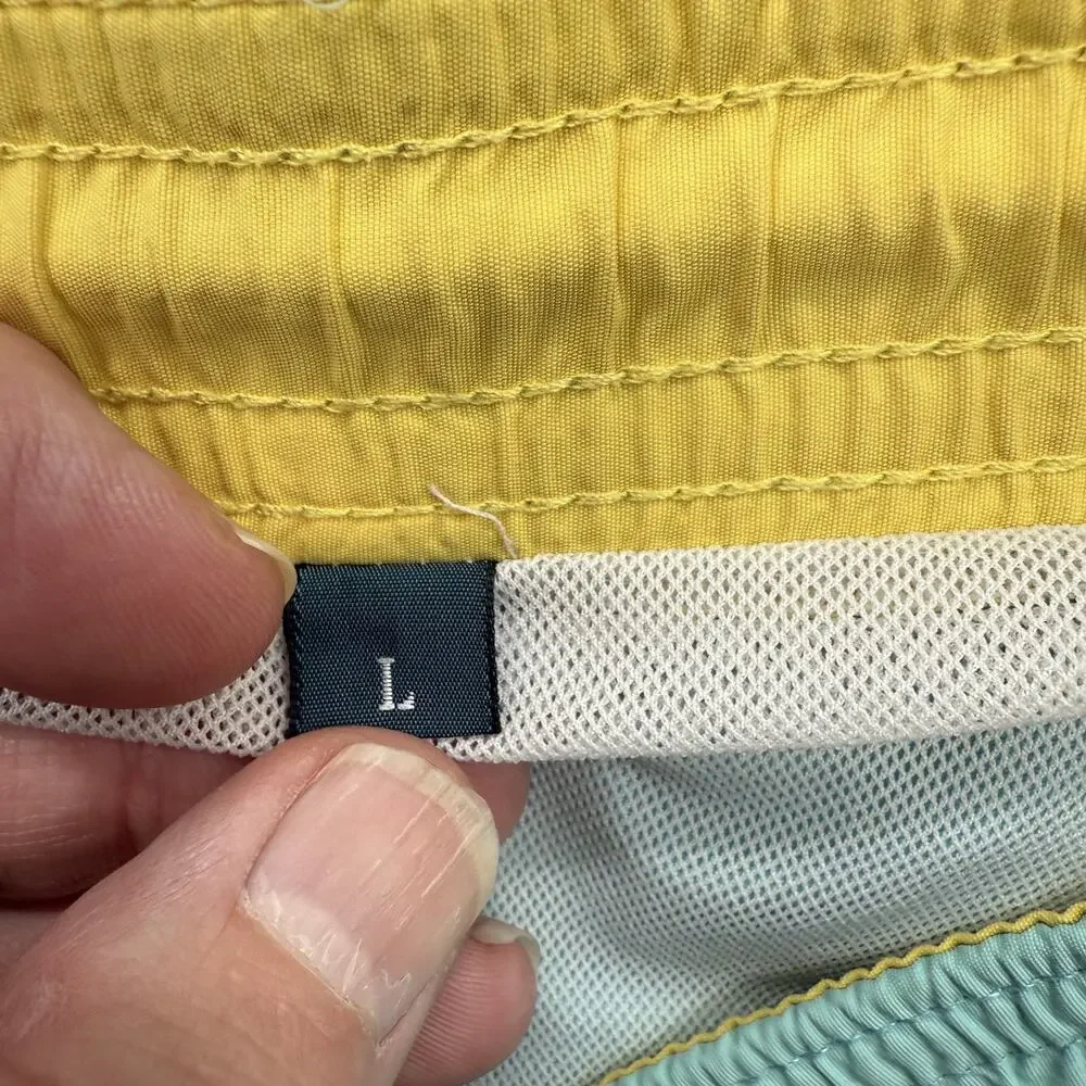 Polo Ralph Lauren Swim Shorts Mens Large‎ Mesh Lined Trunks Drawstring Bathing